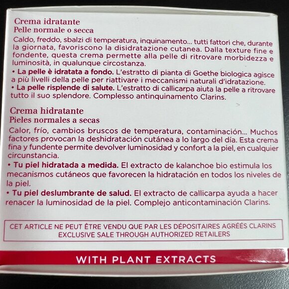 Clarins Hydra-Essentiel Cream Normal to Dry Skin 1.7 oz. Facial Moisturizer - Picture 4 of 7